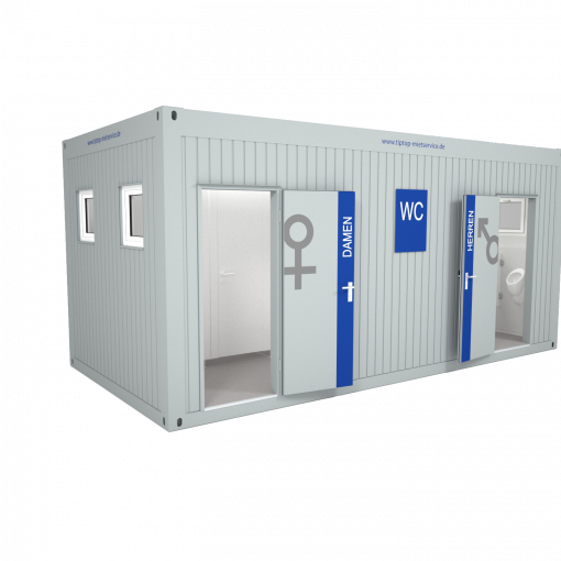 TipTop GmbH 2021 - Sanitärcontainer - 030321 - 003 weiss